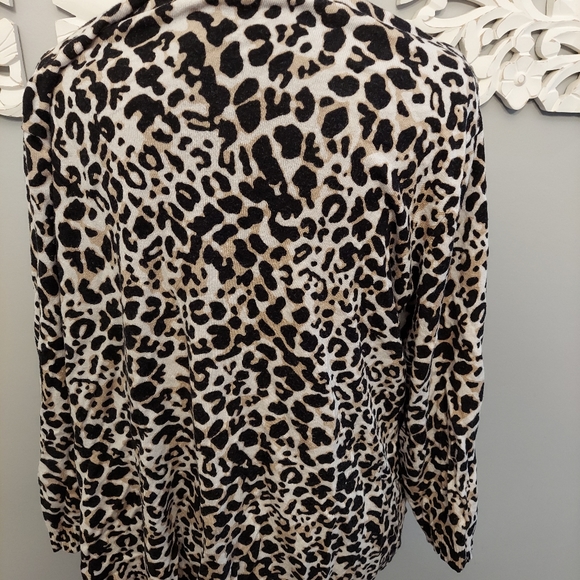 Avenue Animal Print Cardigan Size 18/20 - Picture 2 of 2